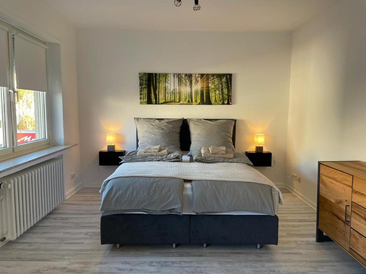 Gemutliche 3Zi Ferienwohnung Hiddenhausen Dış mekan fotoğraf