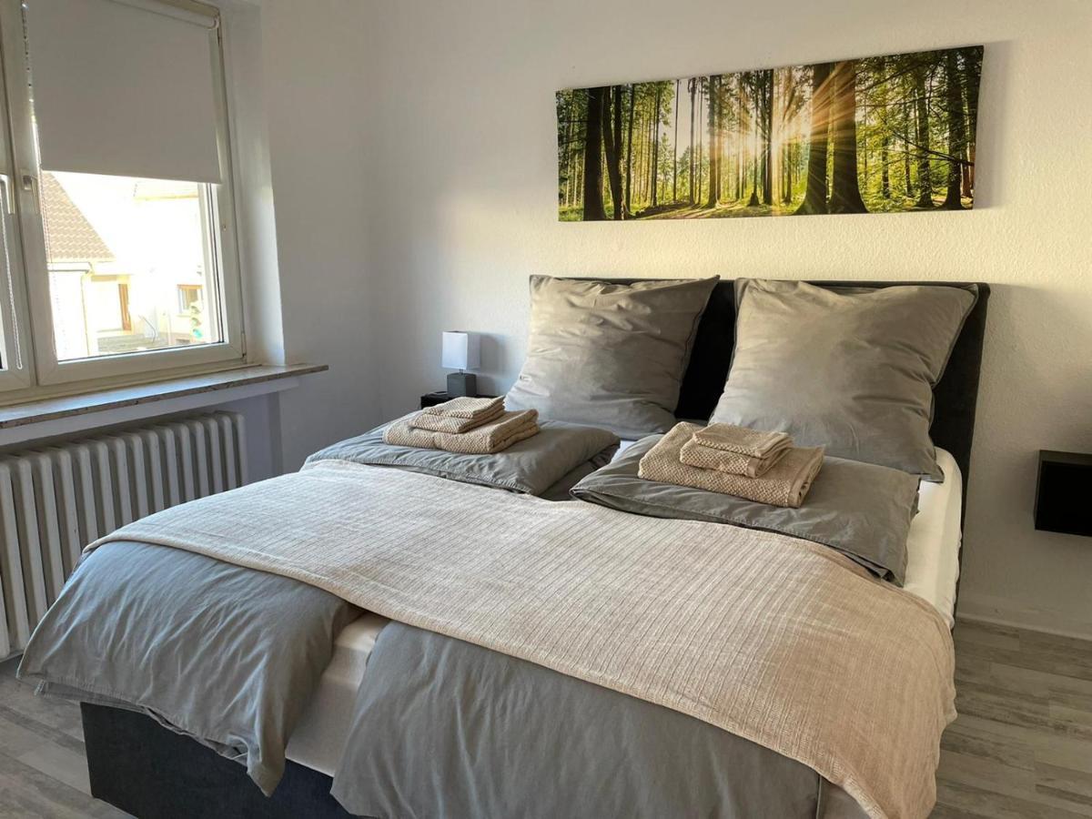 Gemutliche 3Zi Ferienwohnung Hiddenhausen Dış mekan fotoğraf