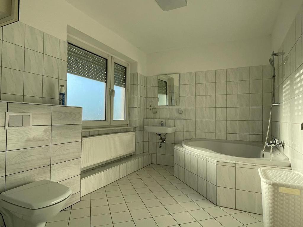 Gemutliche 3Zi Ferienwohnung Hiddenhausen Dış mekan fotoğraf
